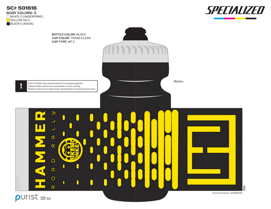 Hammer Road Rally Water Bottle