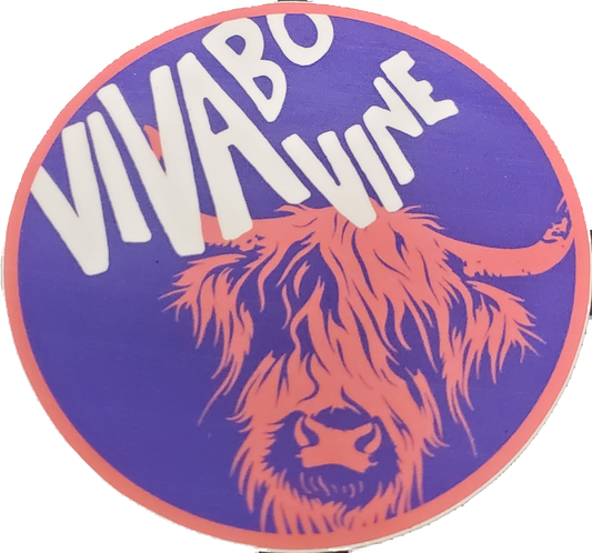 New! Viva Bovine Sticker