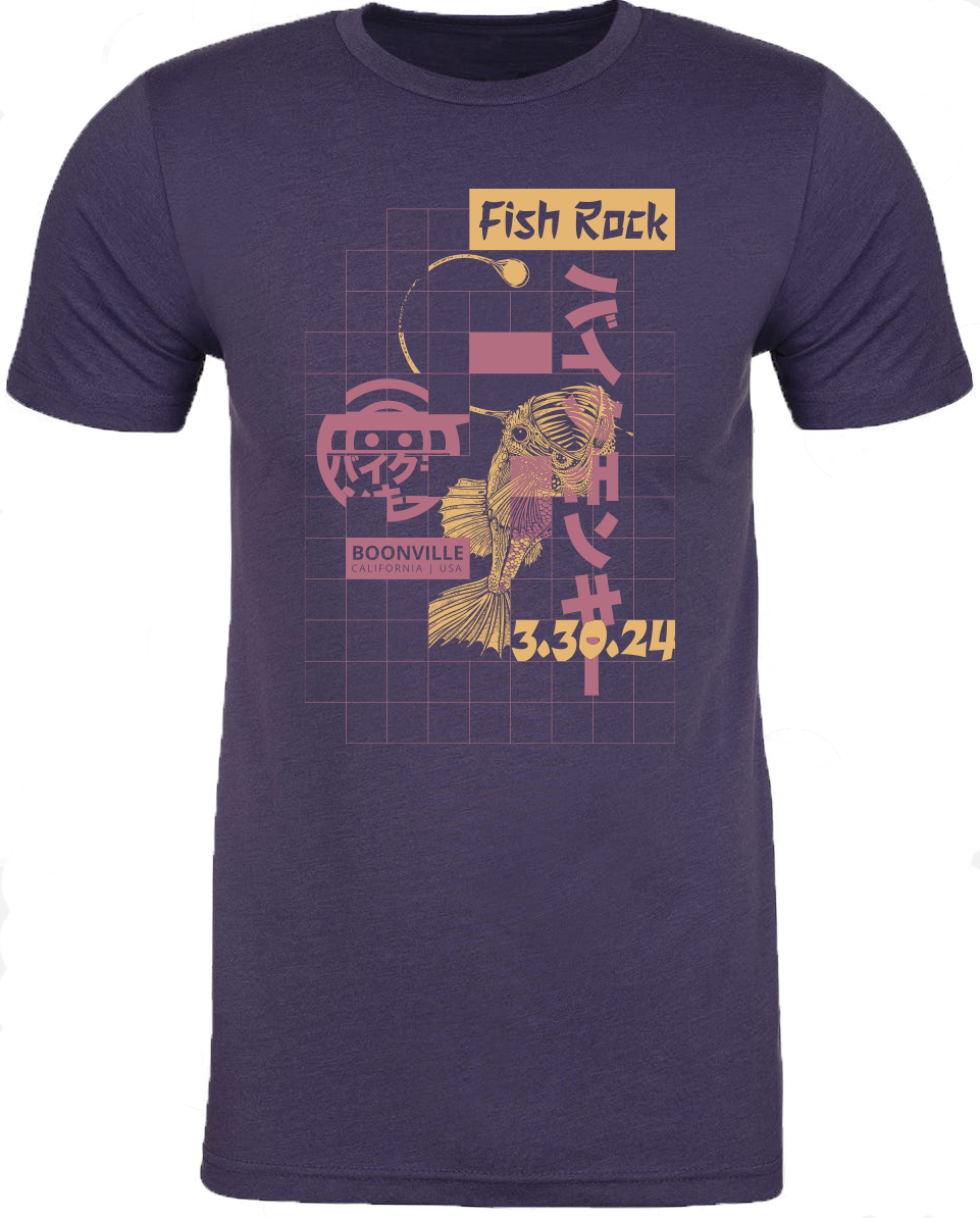 Fish Rock Don't Anger The Angler T-shirt - Men's