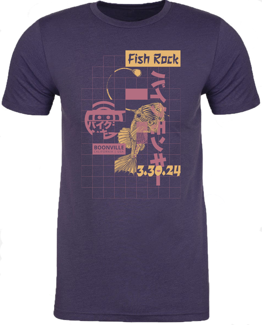 Fish Rock Don't Anger The Angler T-shirt - Men's