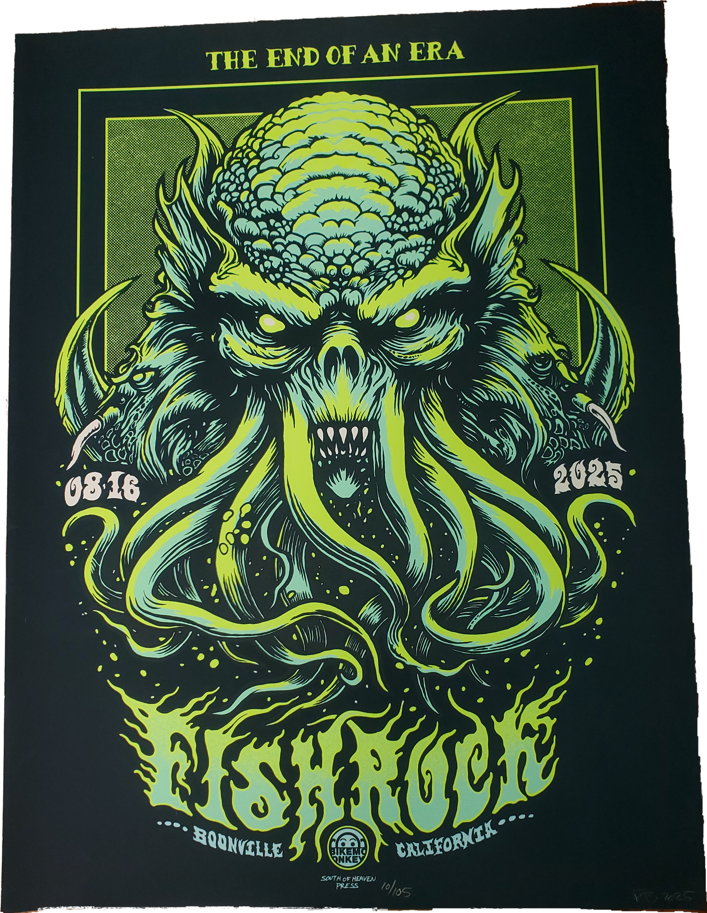 Fish Rock End Of An Era Poster