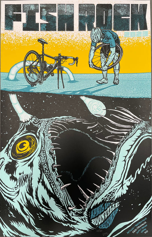 2023 Commemorative Fish Rock Poster