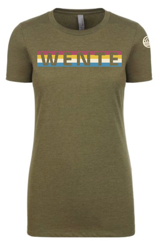 Wente Olive Green T-Shirt - Women's
