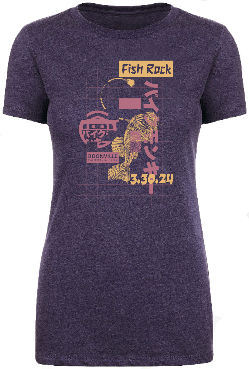 Fish Rock Don't Anger The Angler T-shirt - Women's