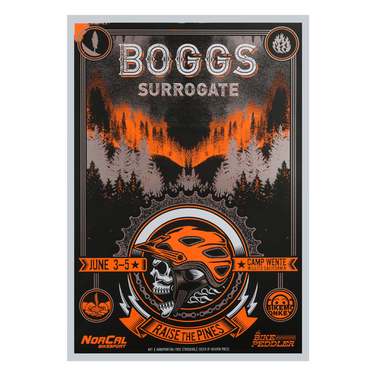 Surrogate Race poster by Fred Struckholz