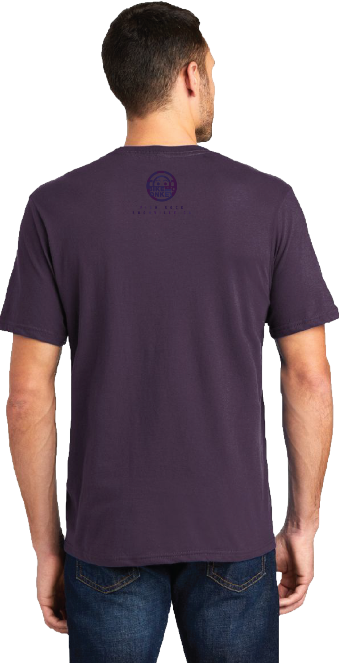 Fish Rock Purple Angler T-Shirt - Men's