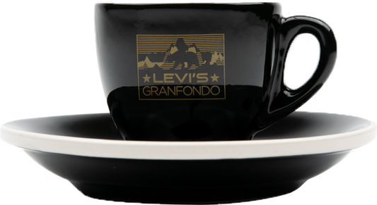 Levi's GranFondo Espresso Cup and Saucer