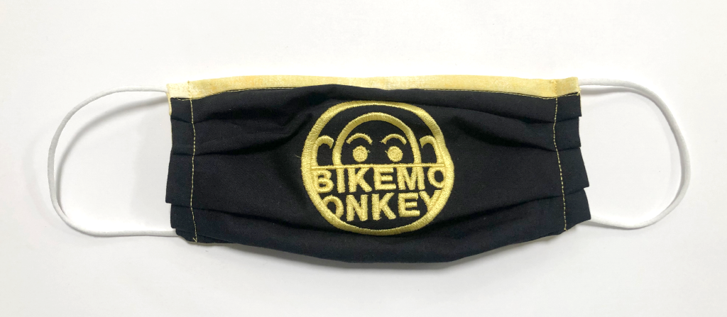 Bike Monkey Embroidered Masks