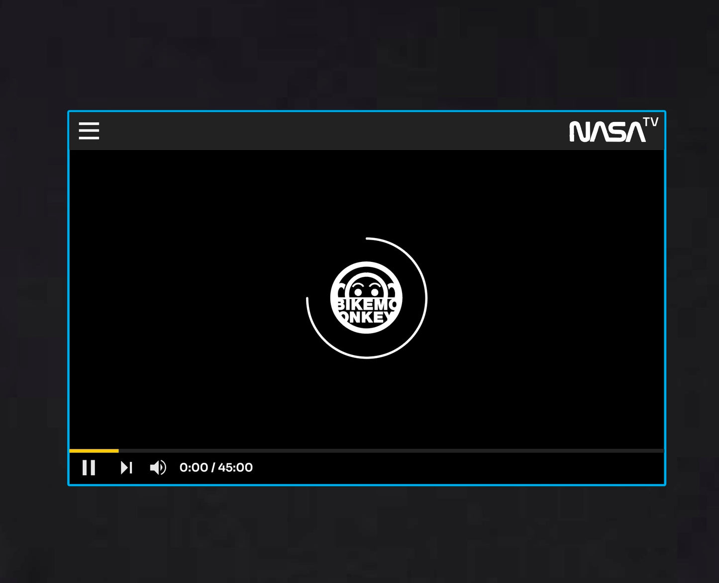 Nasa Video Stream Shirt