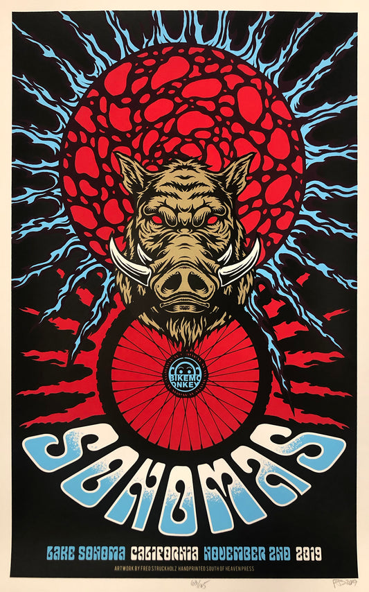 SoNoMas "Boar's Tusk" Race Poster by Fred Struckholz