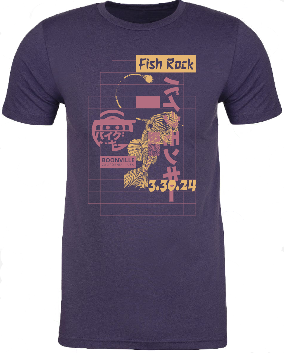Fish Rock Commemorative T-shirt - Men's