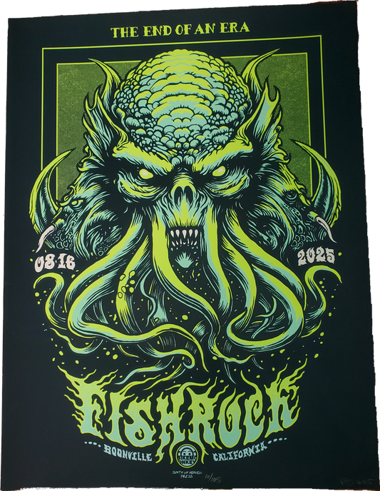 Fish Rock End Of An Era Poster