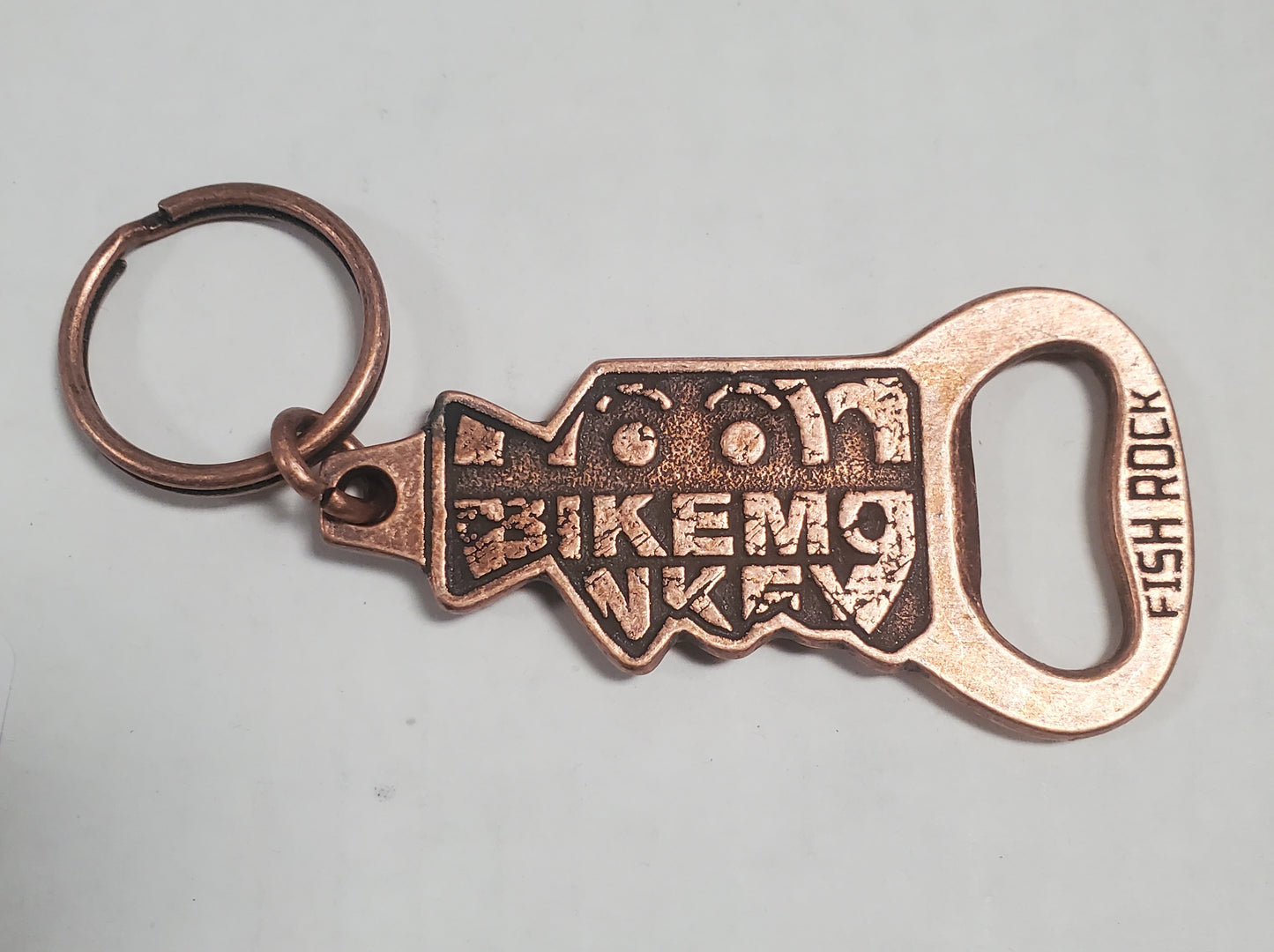 Fish Rock Keychain Bottle Opener