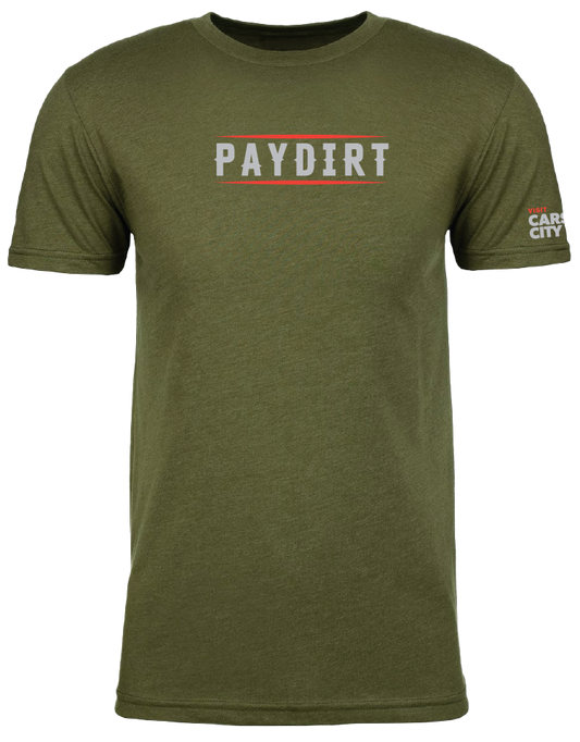 Stetina's Paydirt Olive Green T-shirt - Men's