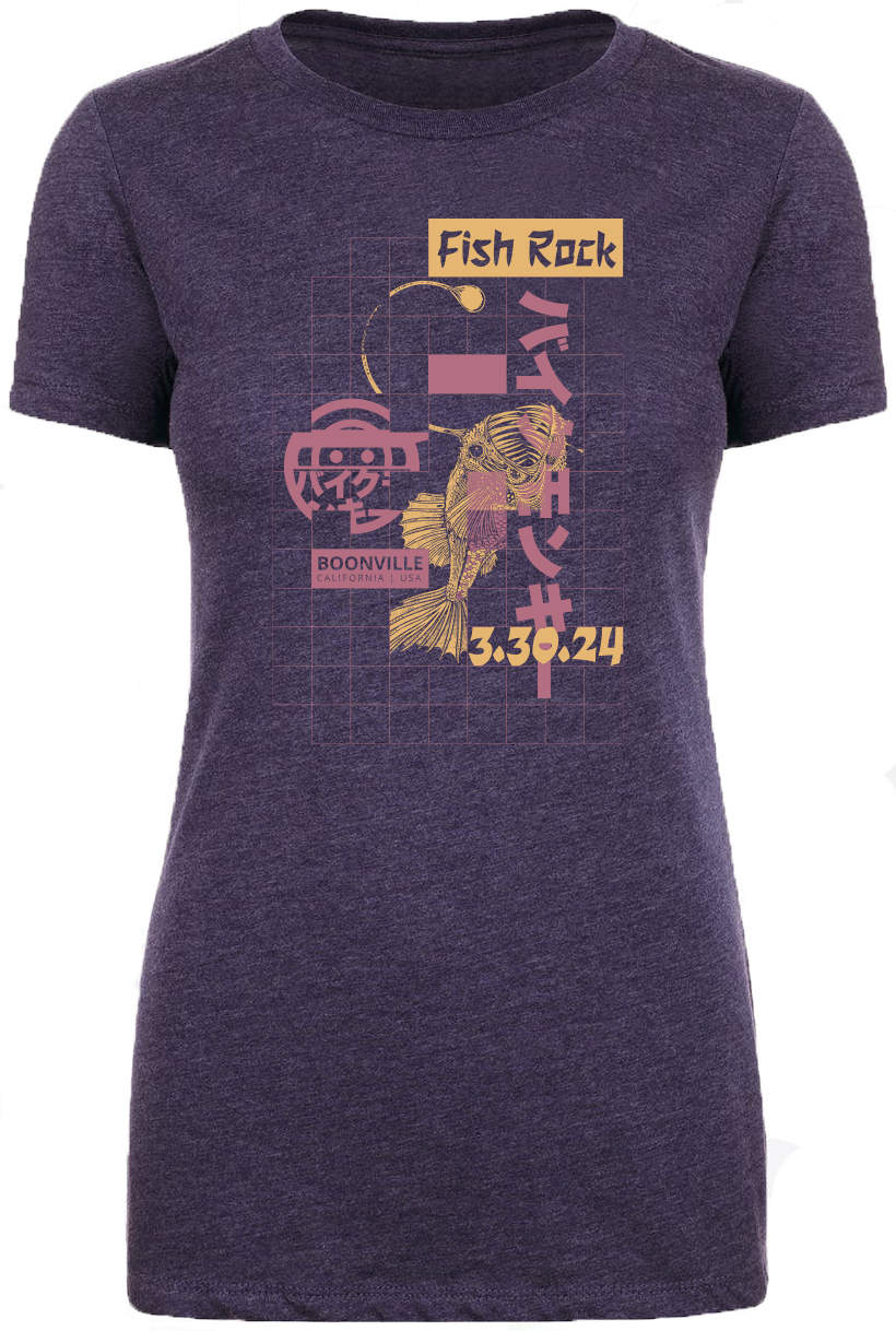 Fish Rock Commemorative T-shirt - Women's