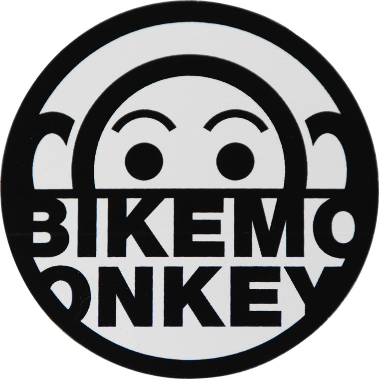 Bike Monkey Vinyl Sticker 3"