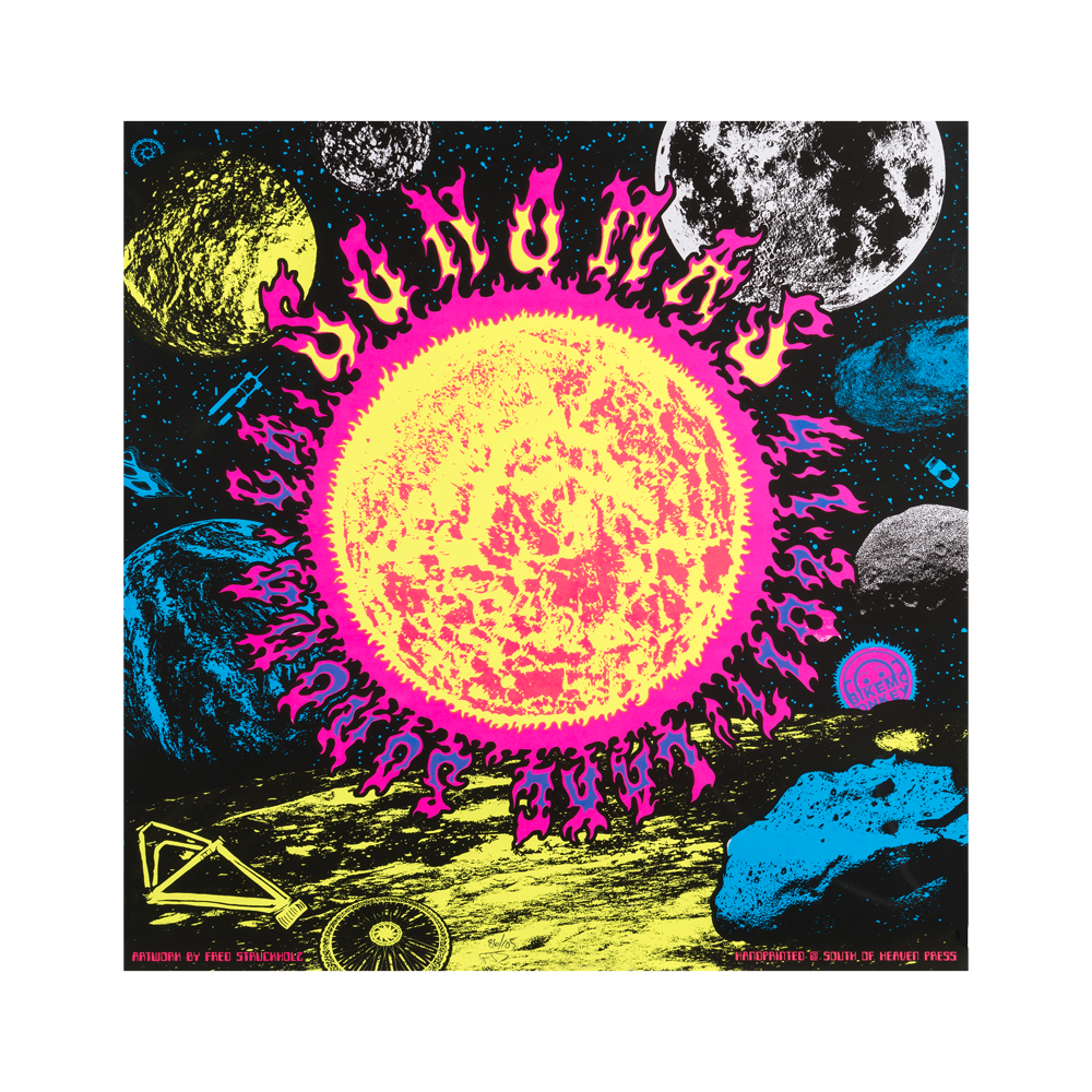 Psychedelic Solar Poster by Fred Struckholz