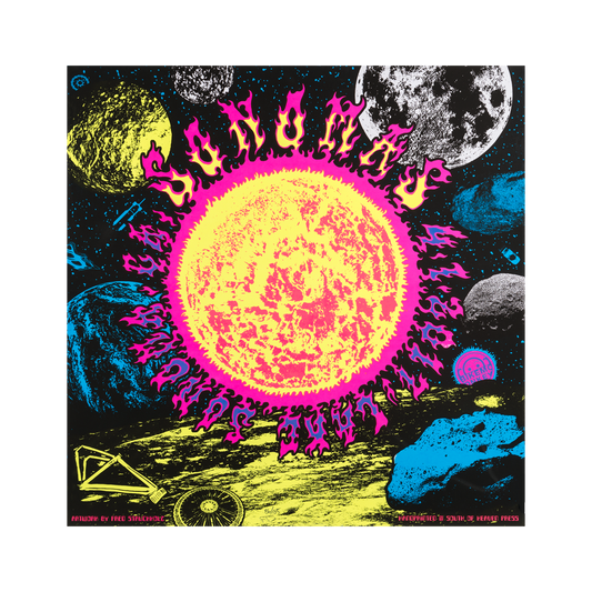 Psychedelic Solar Poster by Fred Struckholz
