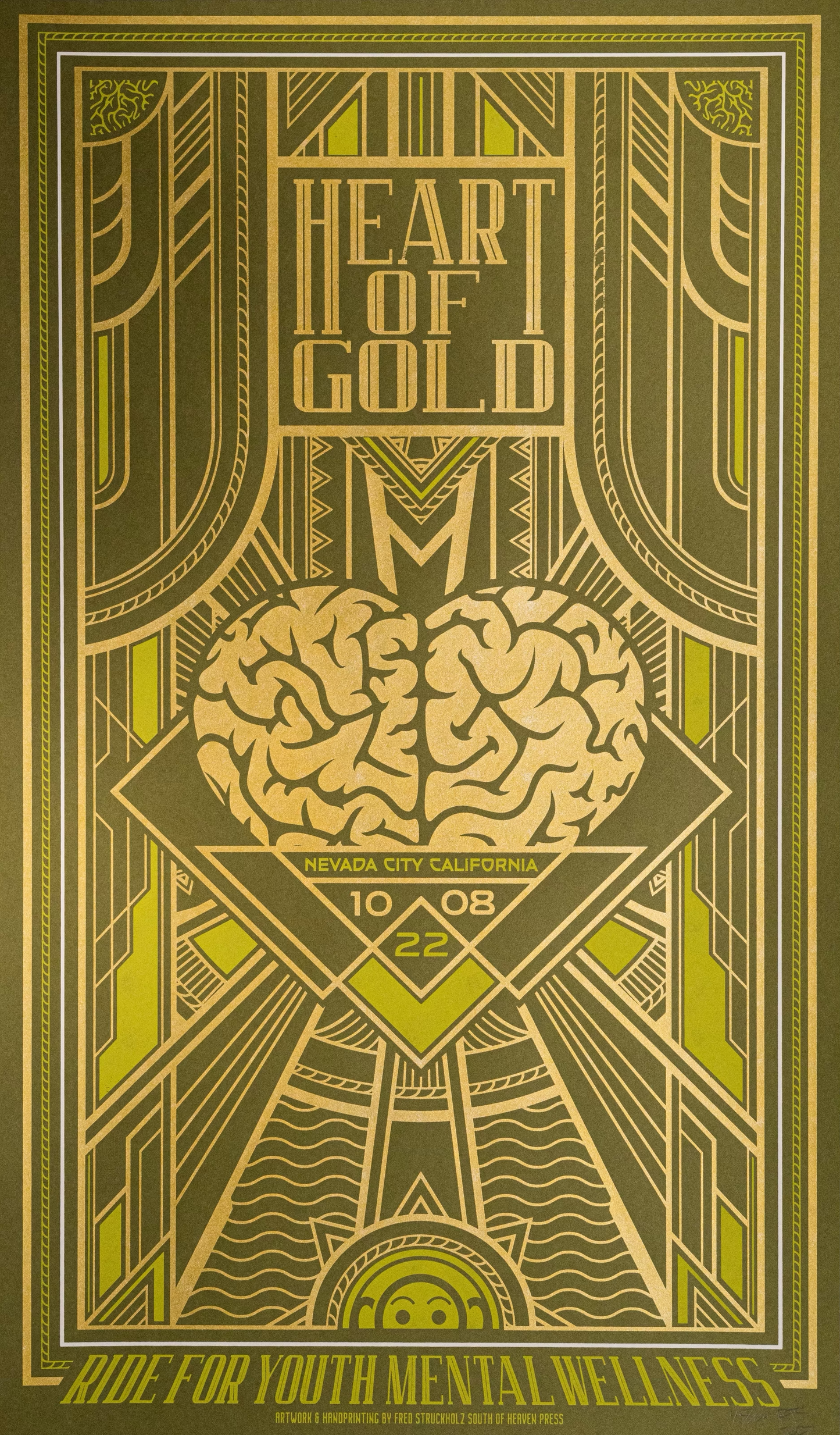 2022 Heart of Gold Poster- Limited Edition