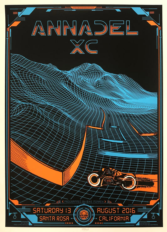 Rare Annadel "Legacy" Race poster by Fred Struckholz